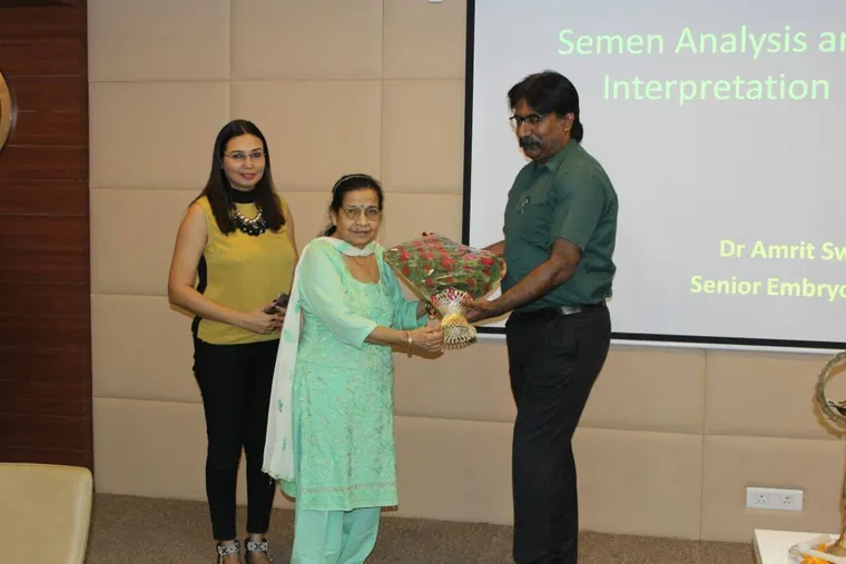 Felicitated by the organising committee