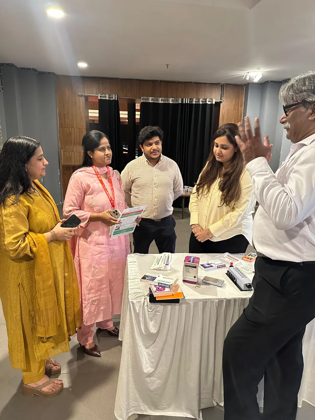 Participants at the Cell Mate in-depth semen analysis demonstration, FOGSI Fertility Regulation Conclave 2026