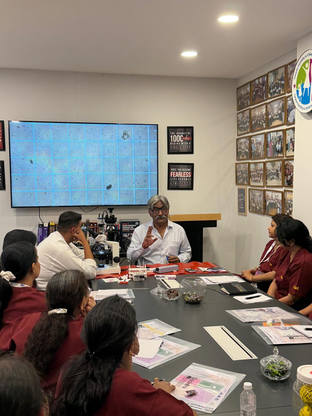 Rajnish leading the training session at I-CEAT